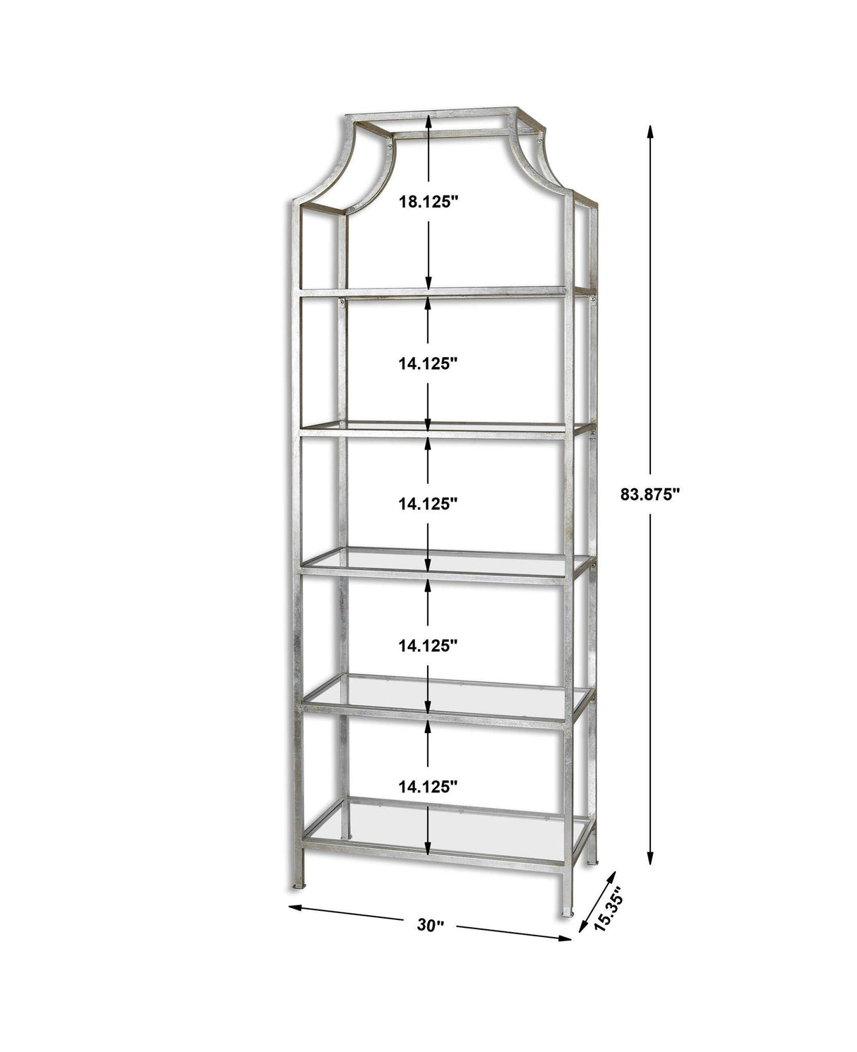 Aurelie - Etagere - Silver