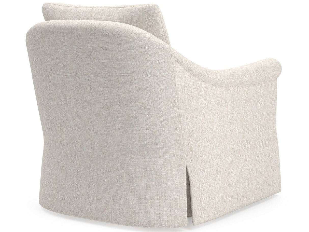 Rowan - Skirted Swivel Glider, Special Order - White