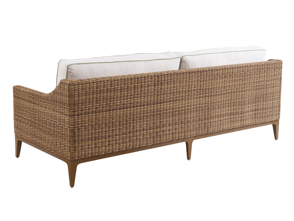 Palm Desert Poolside - Sofa - Dark Brown / White