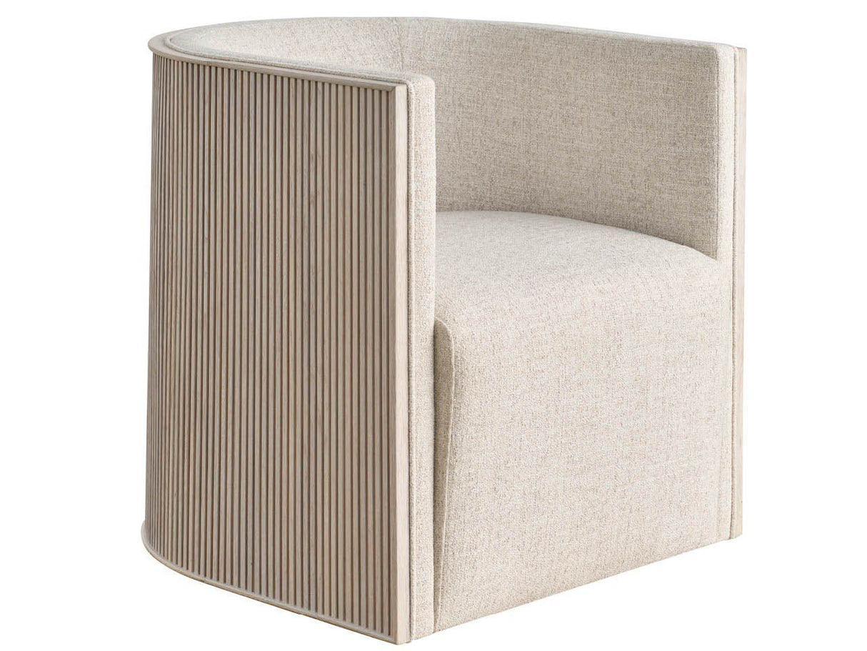 Avaline - Tanner Swivel Chair - Beige