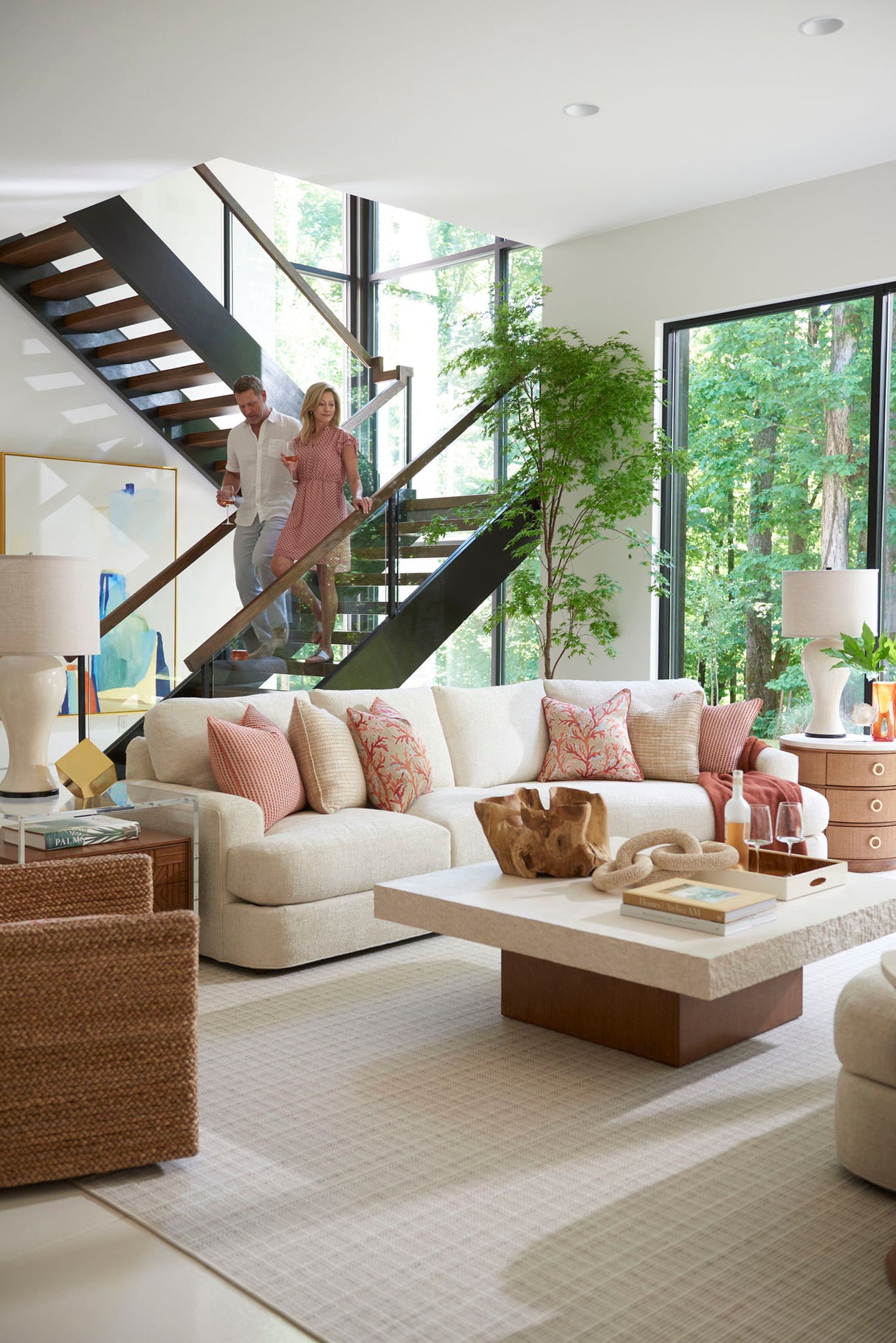 Palm Desert - Shadow Mountain Square Cocktail Table - Dark Brown