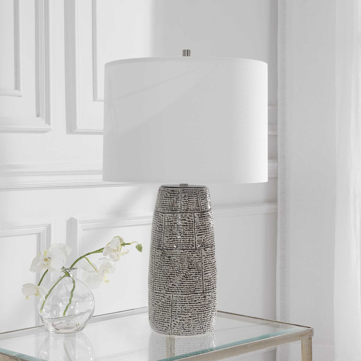 Table Lamp - Black & White