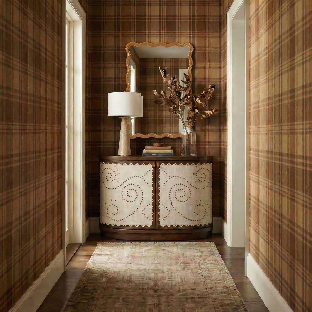 Oxford - Hall Cabinet - Chestnut Oak