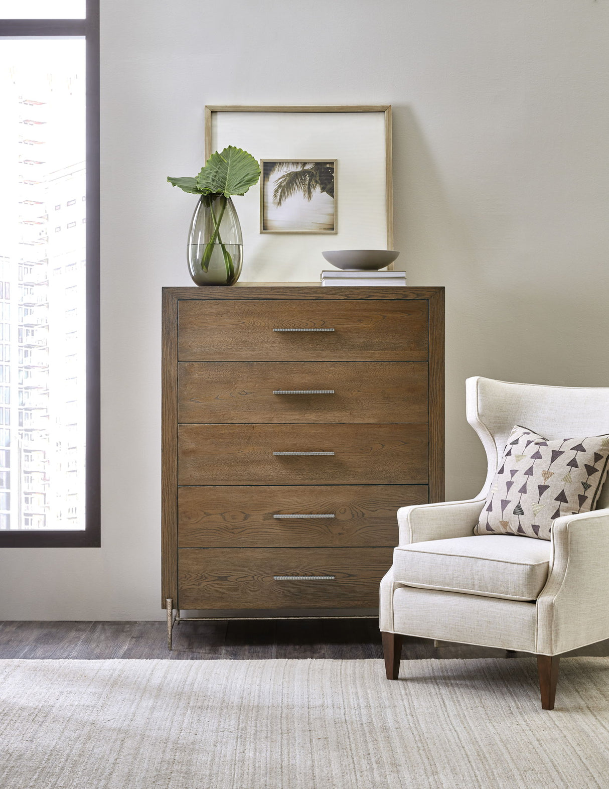 Chapman - 5-Drawer Chest - Light Brown