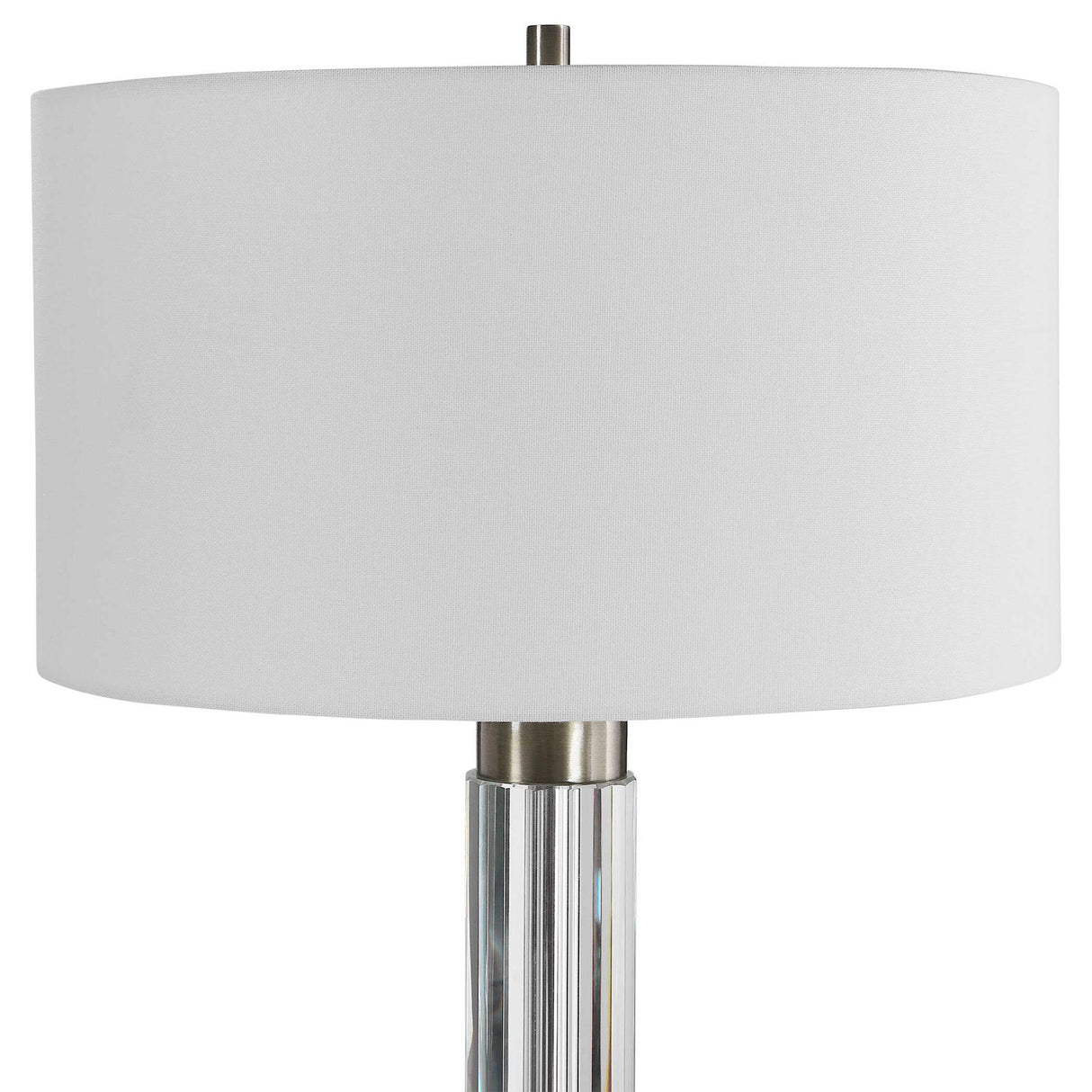 Davies - Modern Table Lamp - Pearl Silver