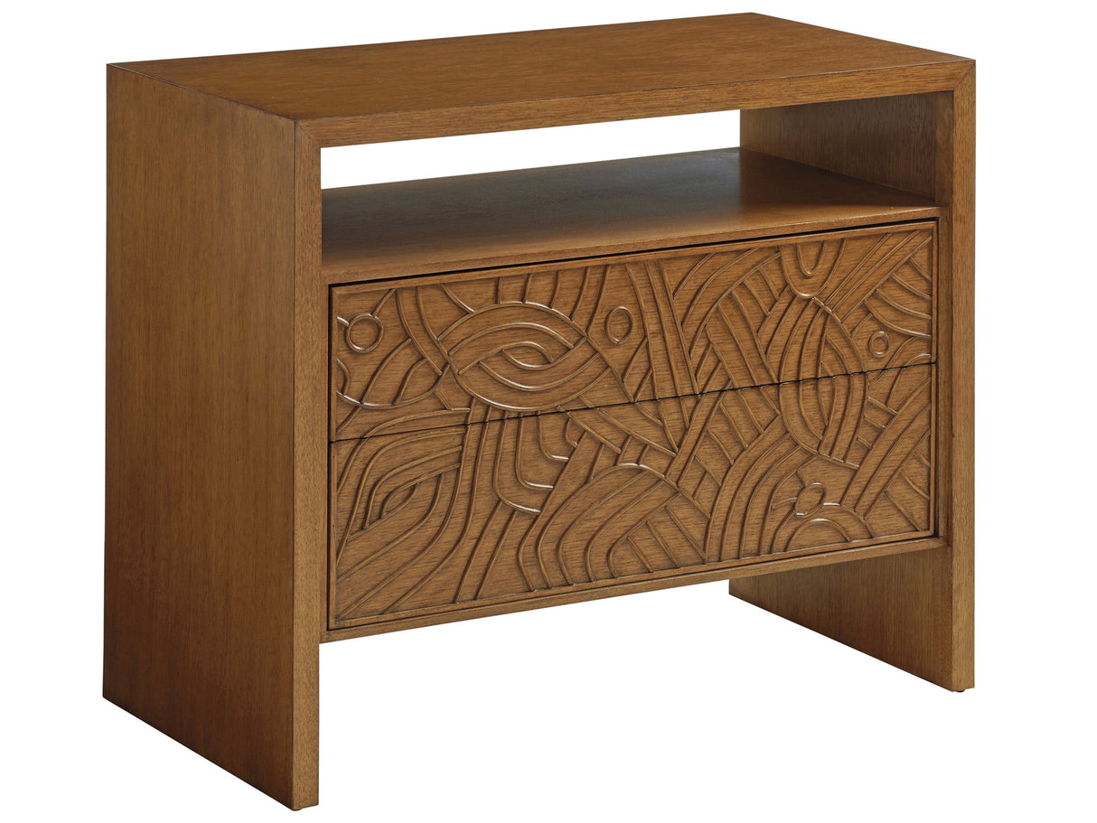 Palm Desert - Redlands Nightstand - Dark Brown