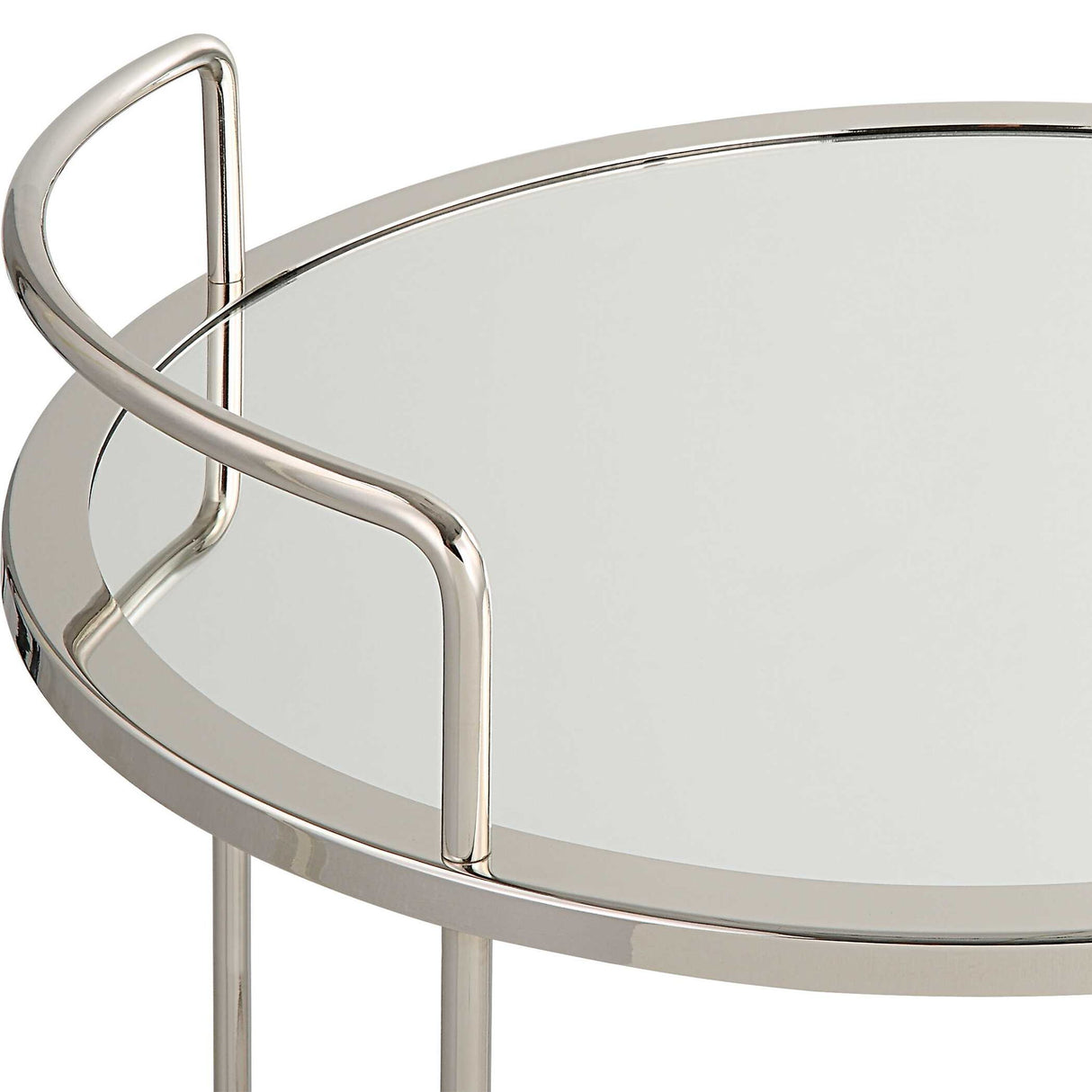 Spritz - Chrome Bar Cart