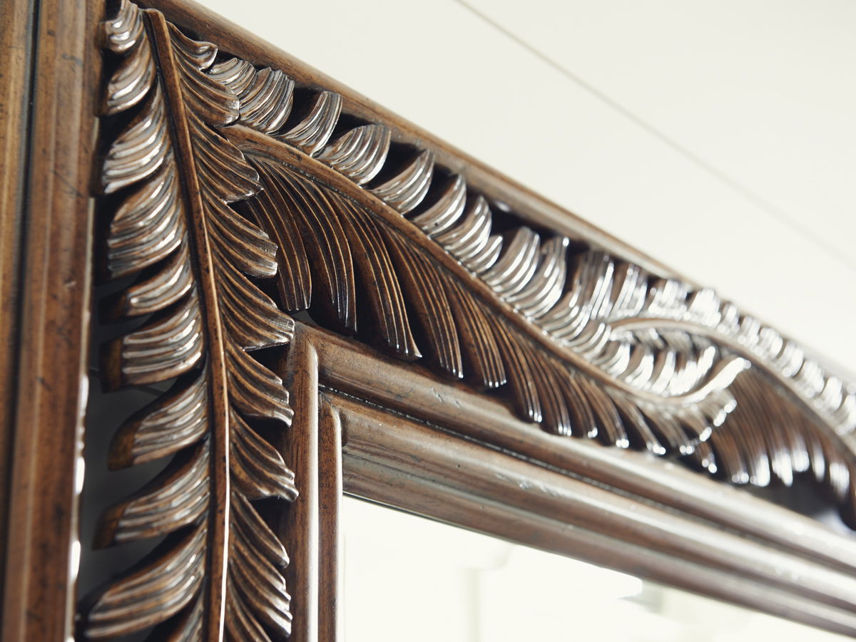 Bali Hai - Seabrook Landscape Mirror - Dark Brown