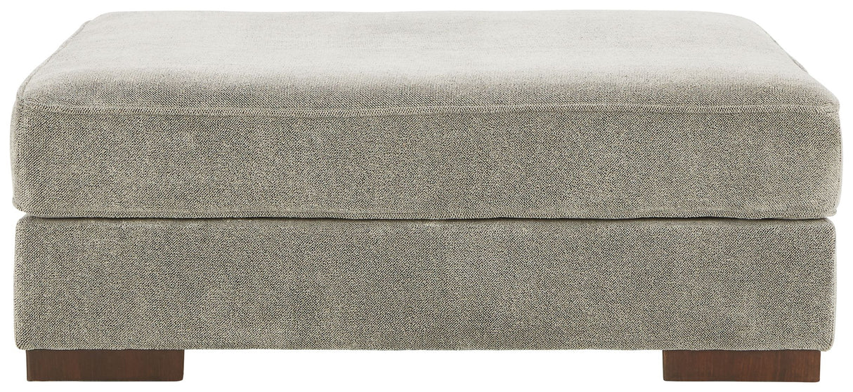 Bayless - Oversized Accent Ottoman - Smoke
