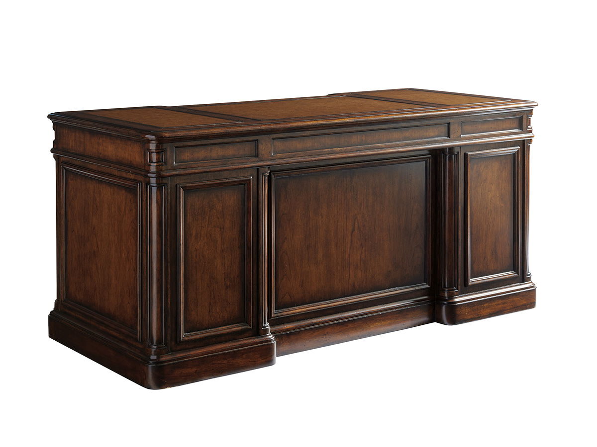 Richmond Hill - Morgan Executive Desk - Dark Brown