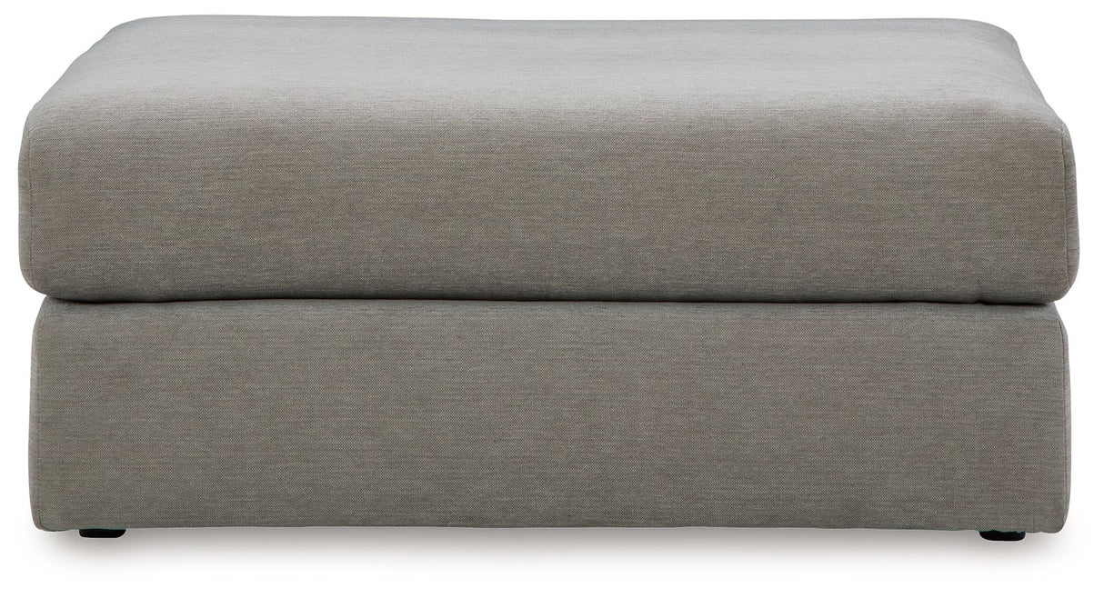 Avaliyah - Oversized Accent Ottoman - Ash