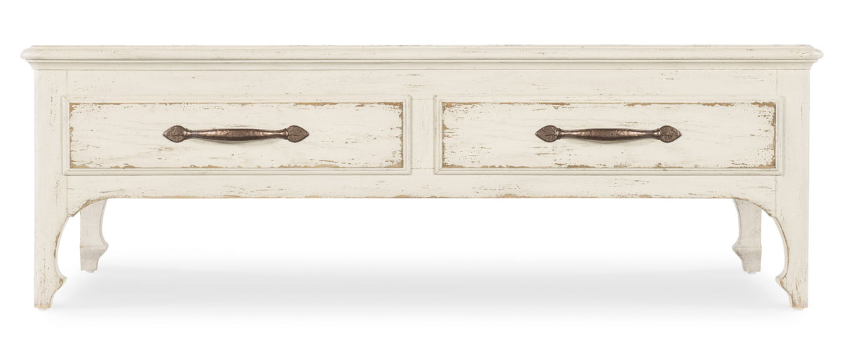 Americana - Rectangle Cocktail Table - White