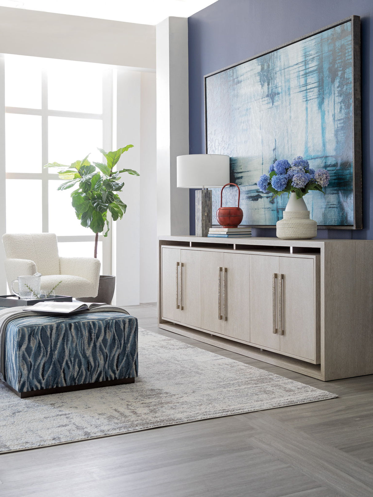 Mar Monte - Long Media Console - Beige