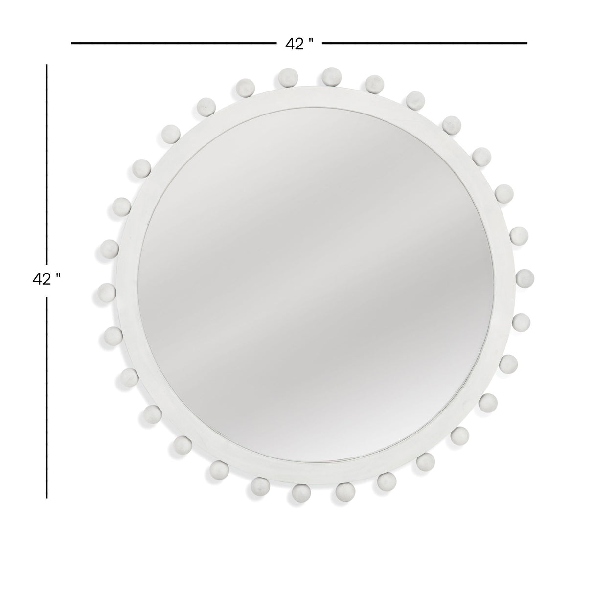 Allard - Wall Mirror - White