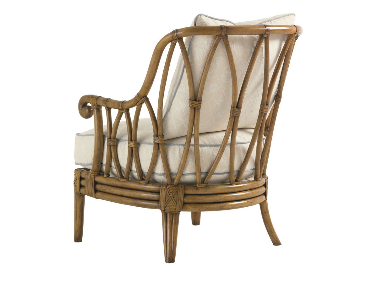 Tommy Bahama Upholstery - Ocean Breeze Chair - Dark Brown