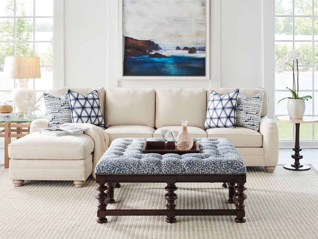 Tommy Bahama Upholstery - Heather Cocktail Ottoman