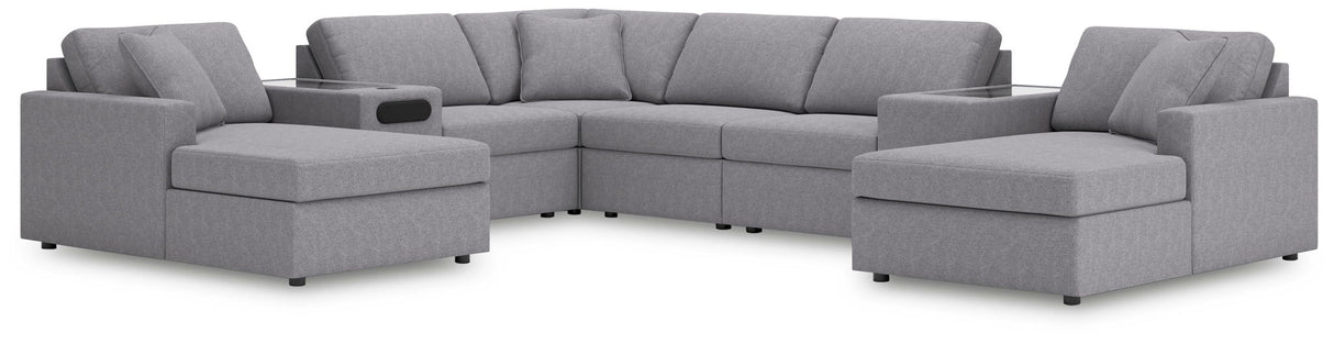 Modmax - U-Shaped Sectional - Granite