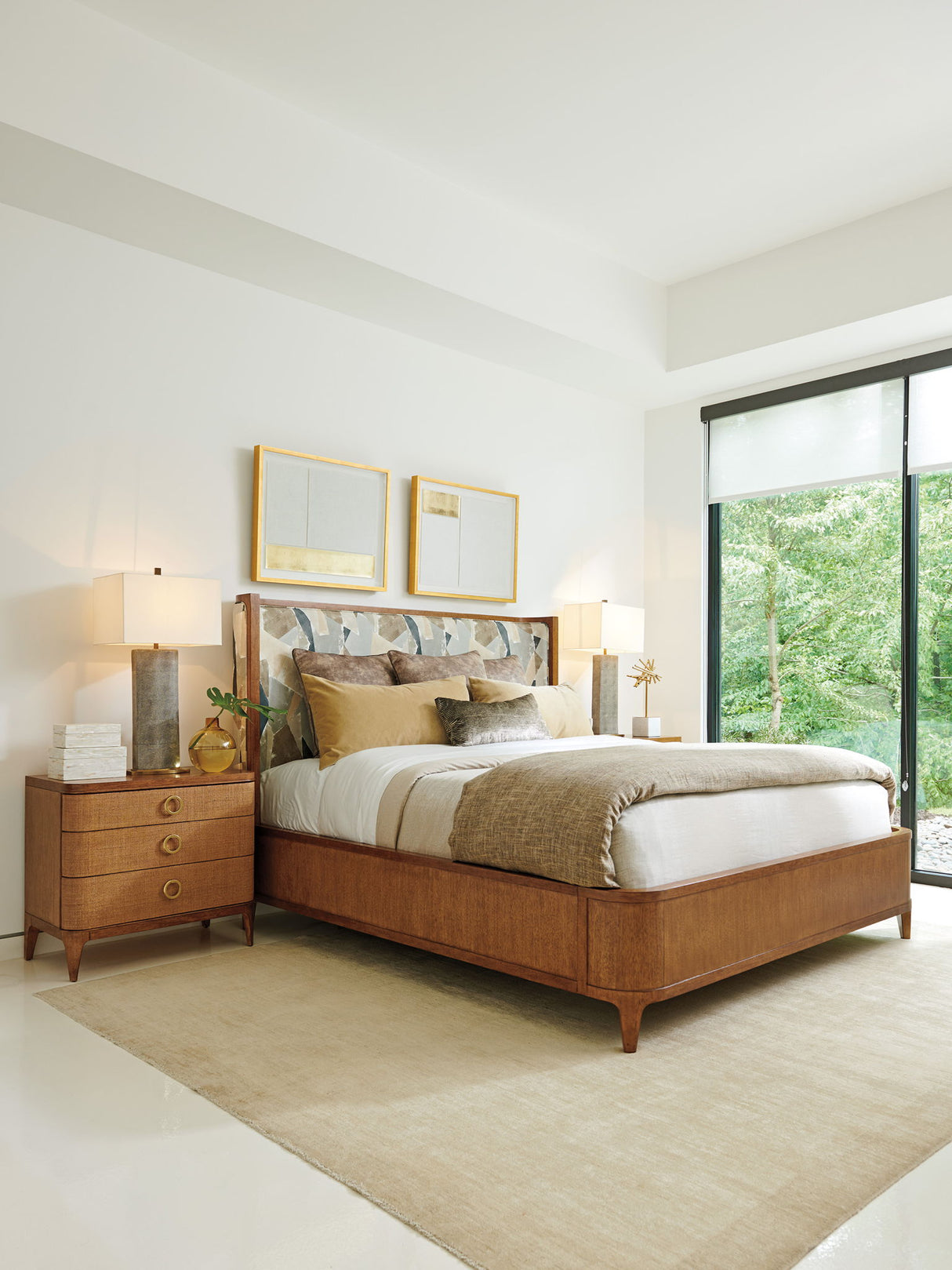 Palm Desert - Moreno Nightstand - Dark Brown