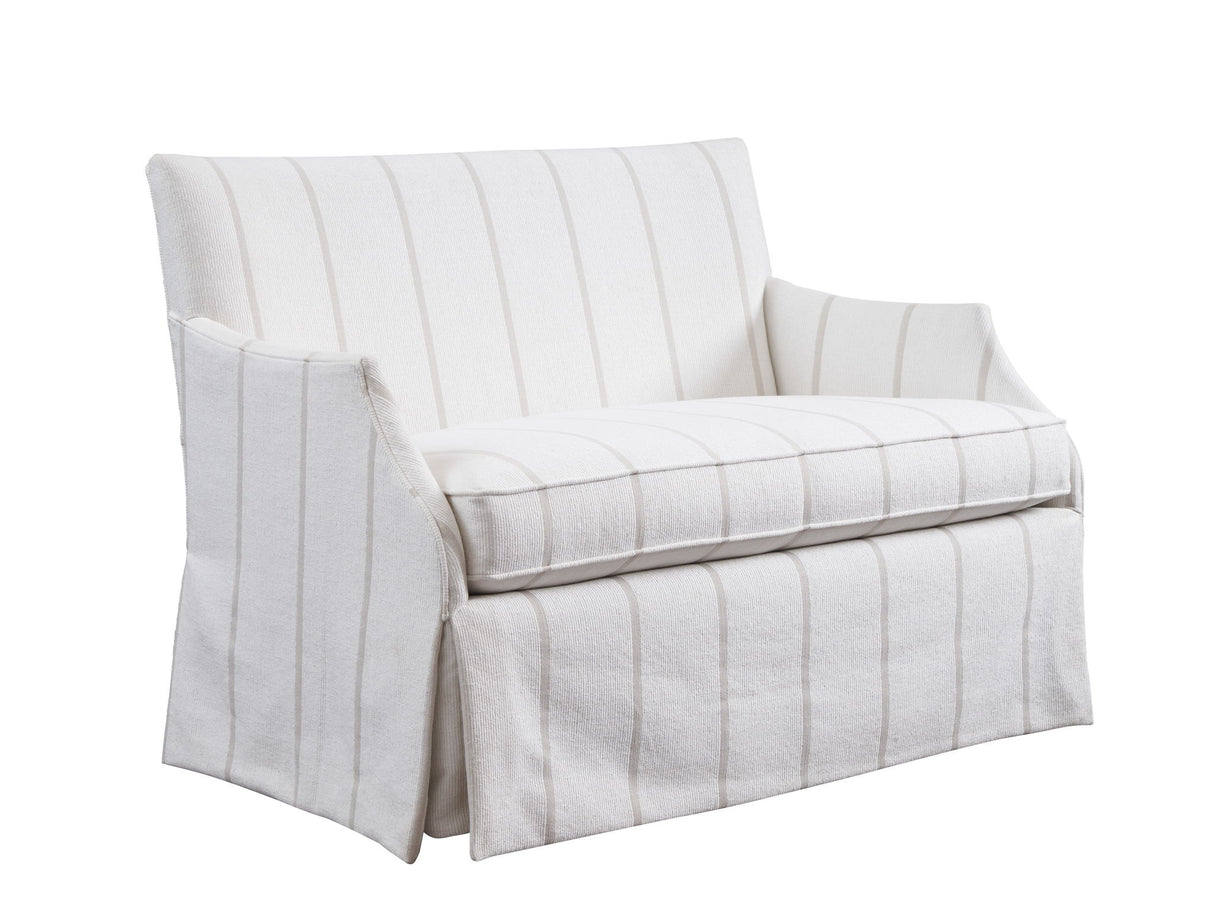 Barclay Butera Upholstery - Agate Settee - White