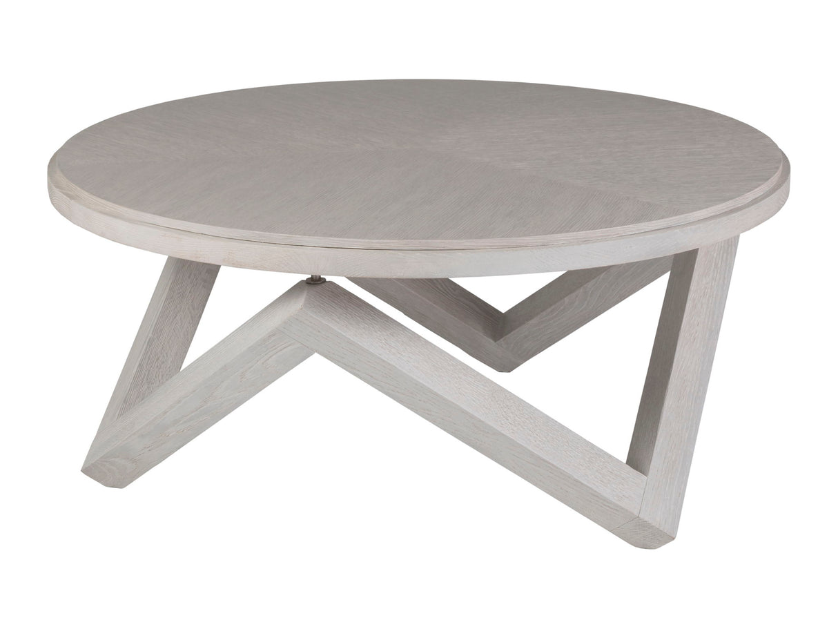 Signature Designs - Isoceles Round Cocktail Table - White
