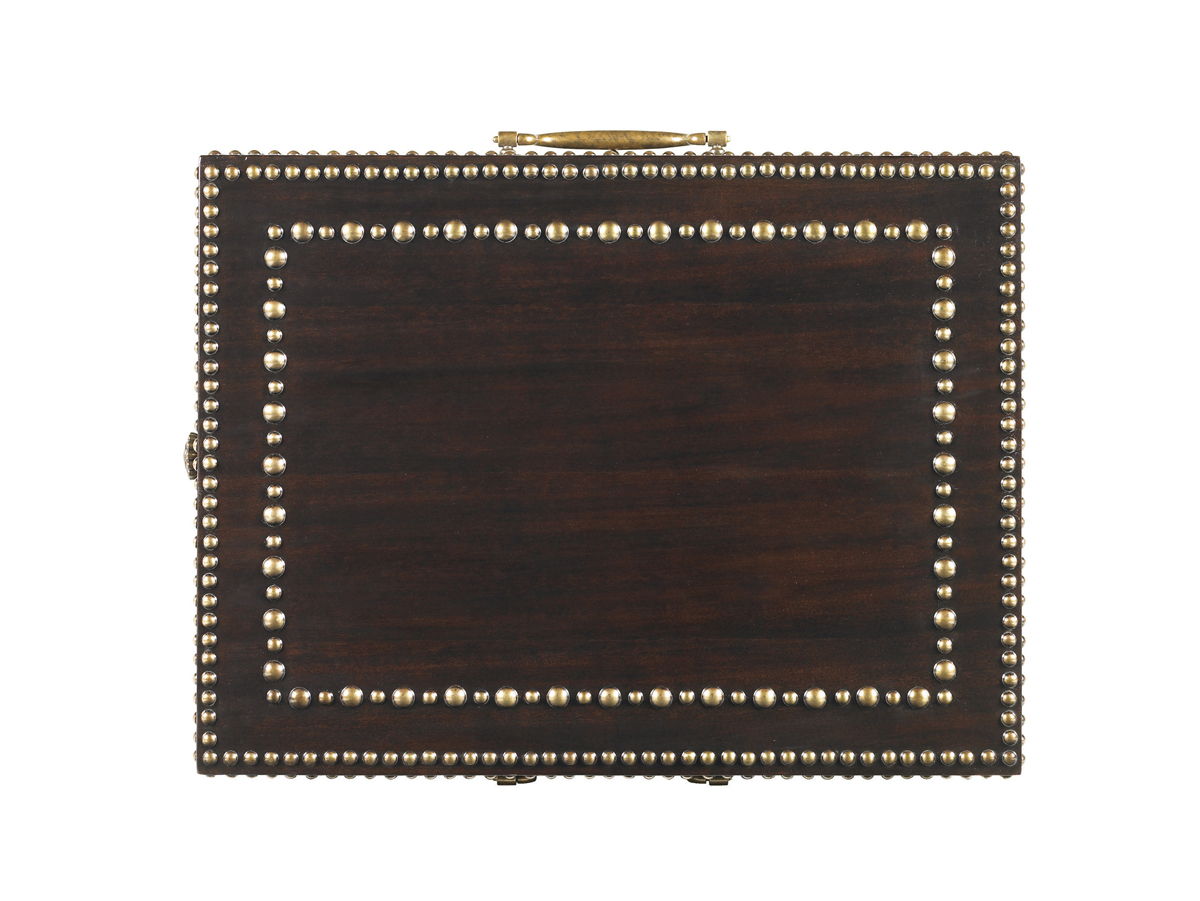 Royal Kahala - Sunset Cay Lamp Table - Dark Brown