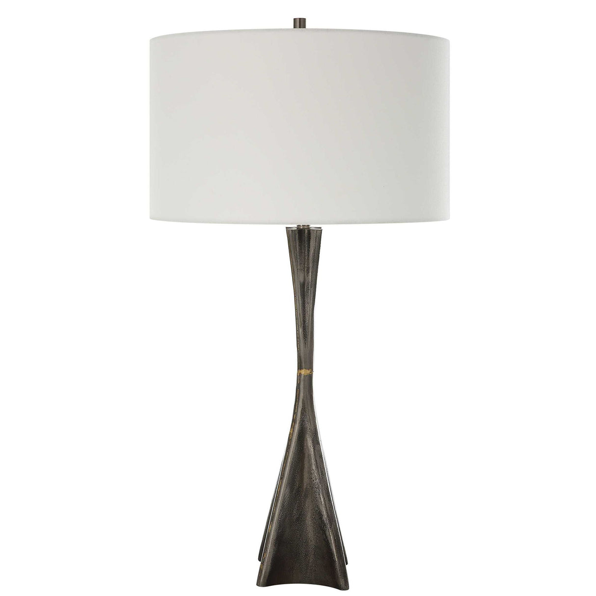 Keiron - Industrial Table Lamp - Dark Gray