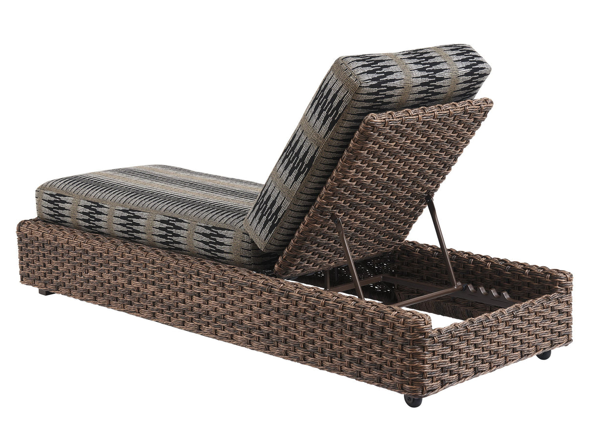 Kilimanjaro - Chaise - Dark Brown / Black
