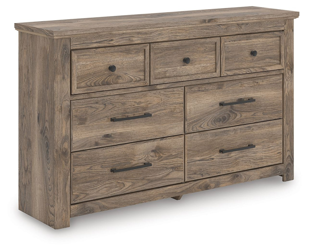 Rusticott - Seven Drawer Dresser