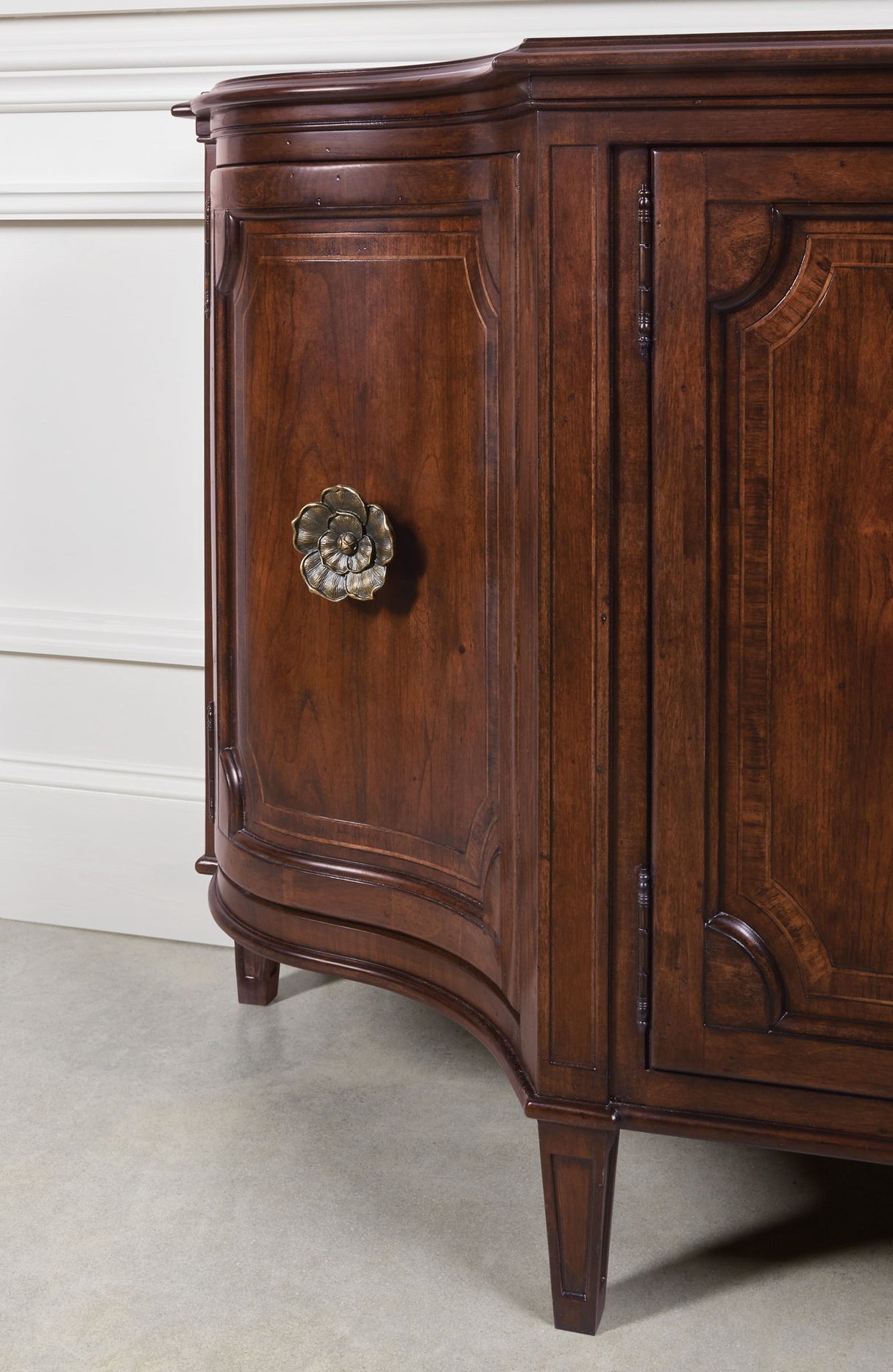 Charleston - Four-Door Buffet - Dark Brown