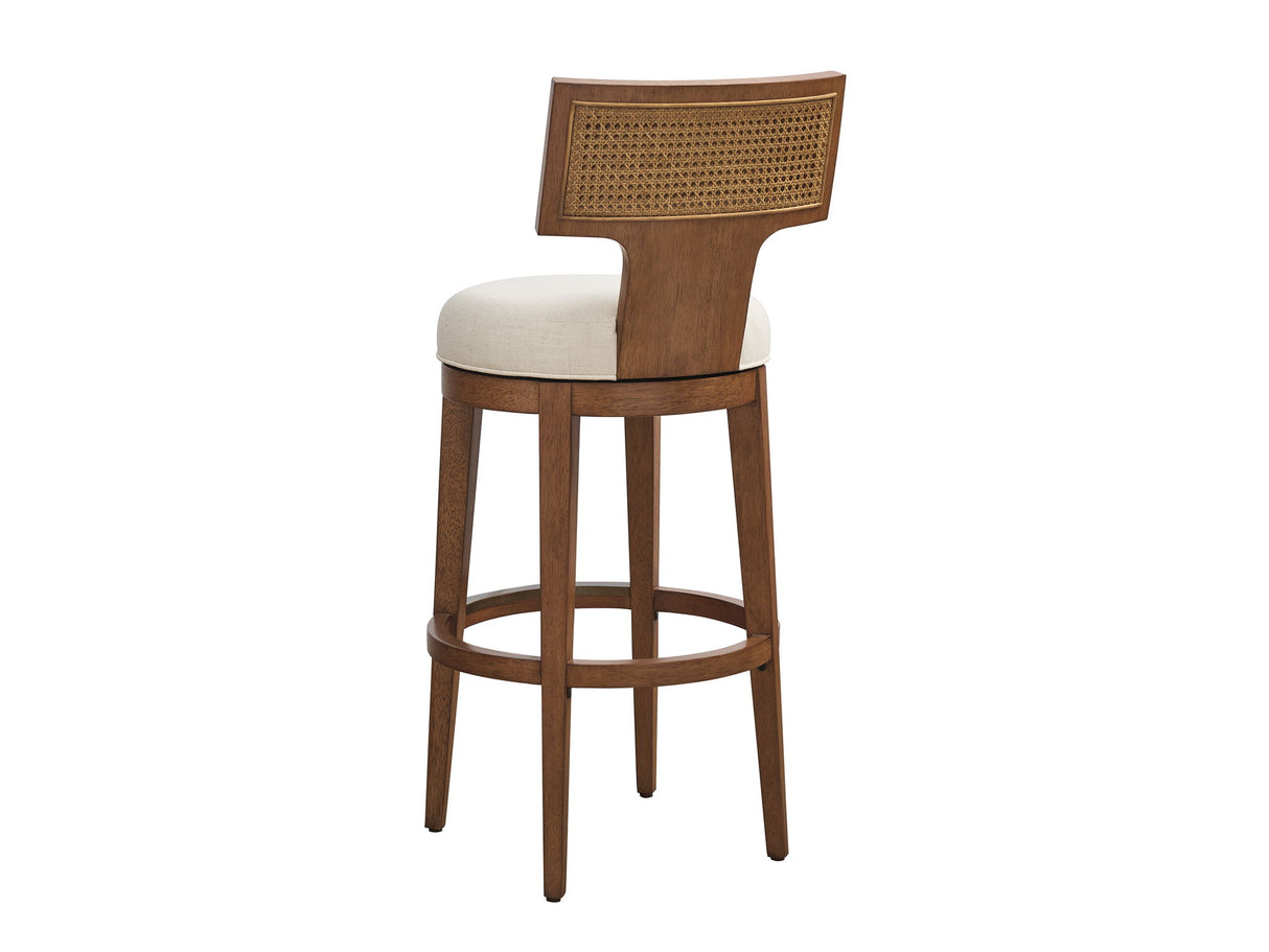 La Costa - Calavera Custom Woven Swivel Bar Stool