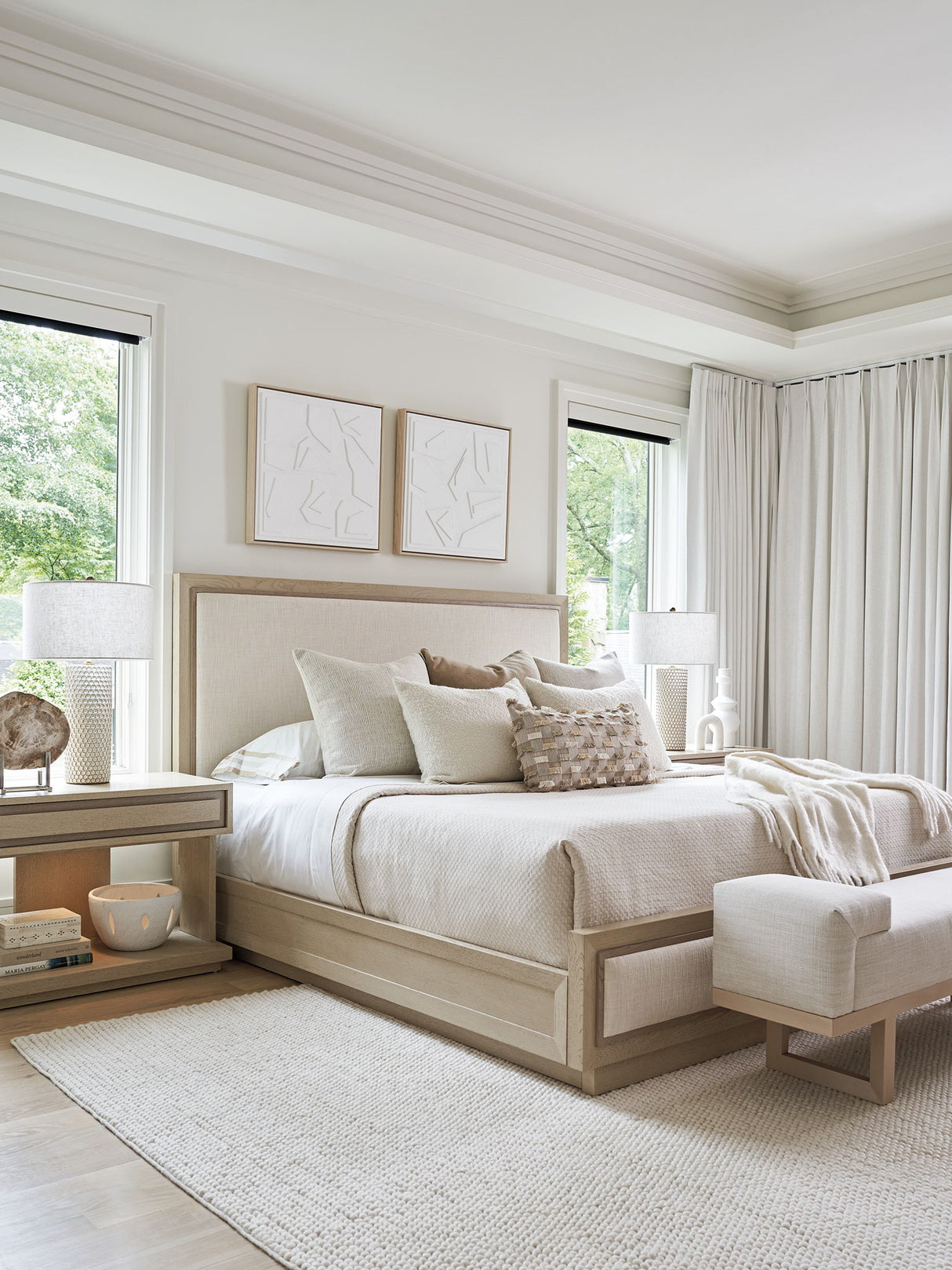 Sunset Key - Gavin Nightstand - Beige