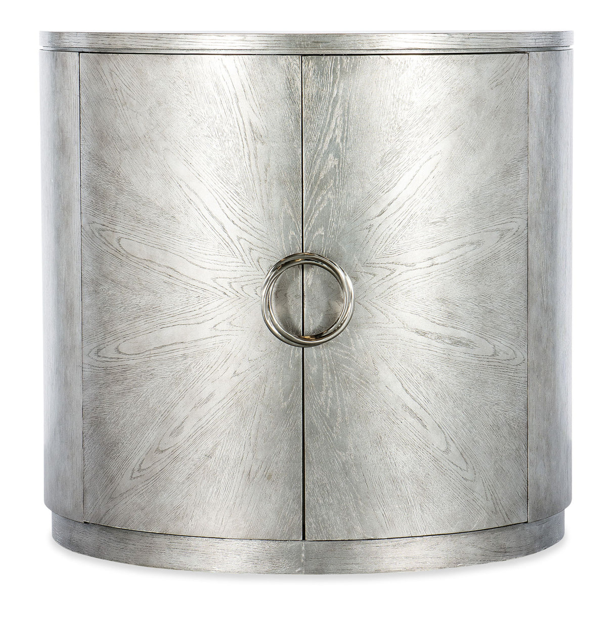 Melange - Deserie Demilune Chest - Pearl Silver