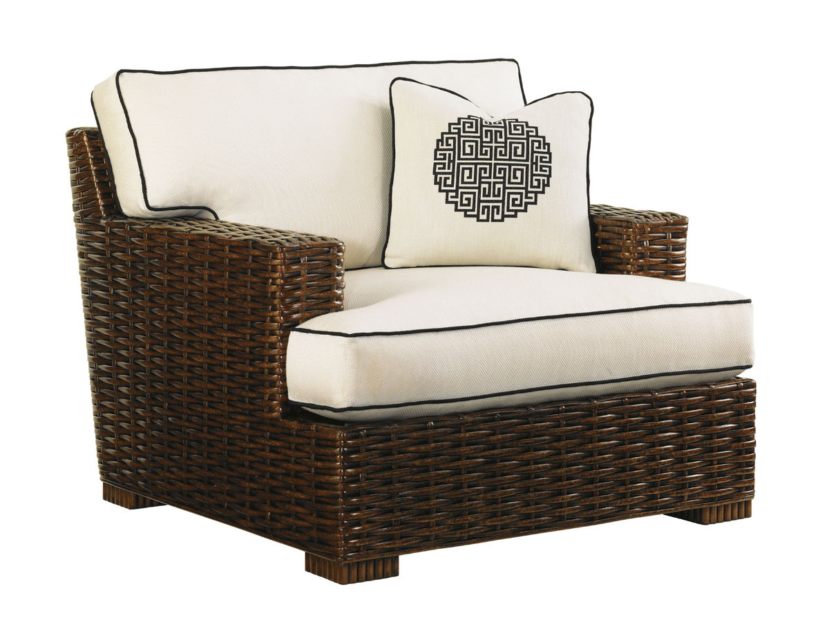 Ocean Club - Salina Chair - Dark Brown / Beige