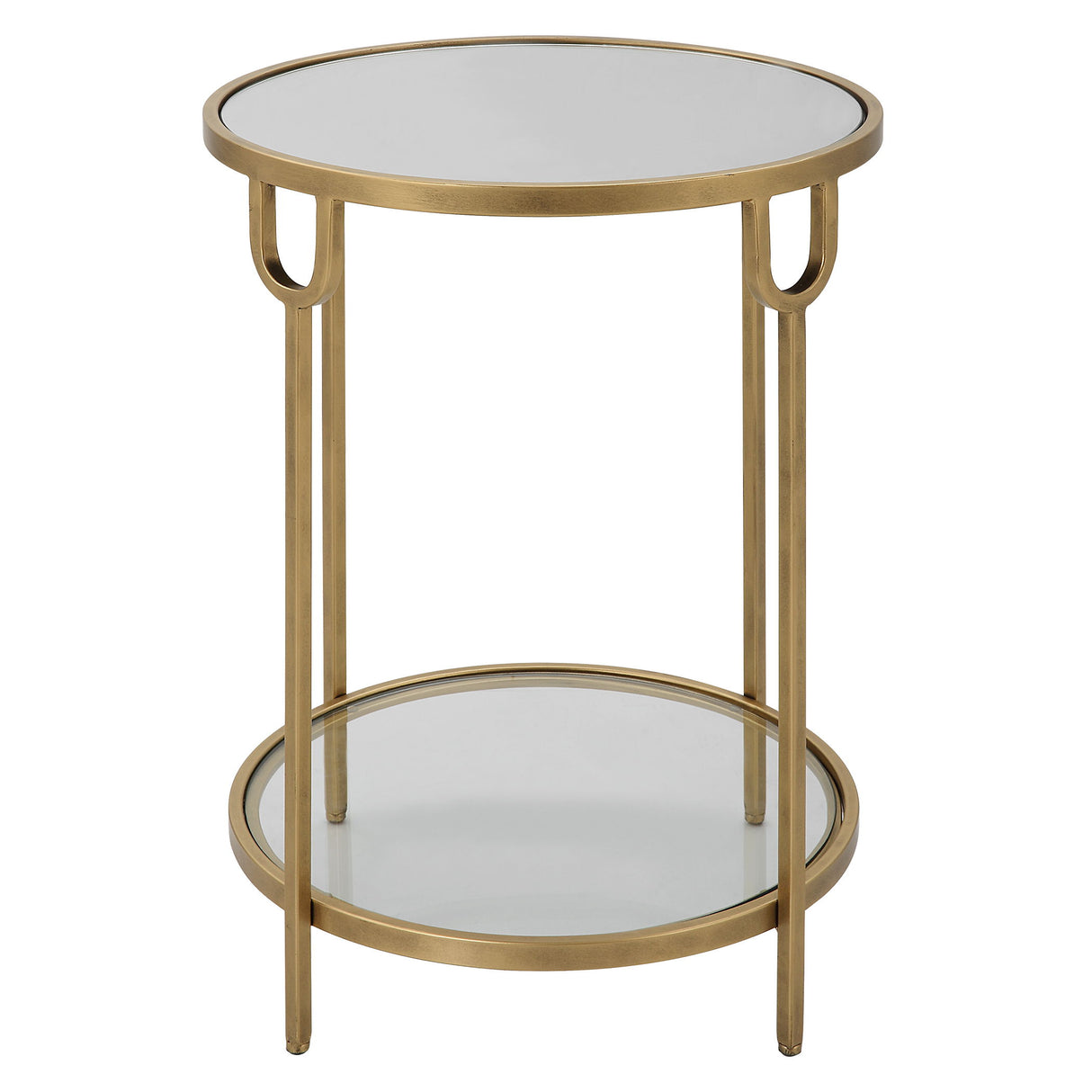 Side Table - Antique Gold