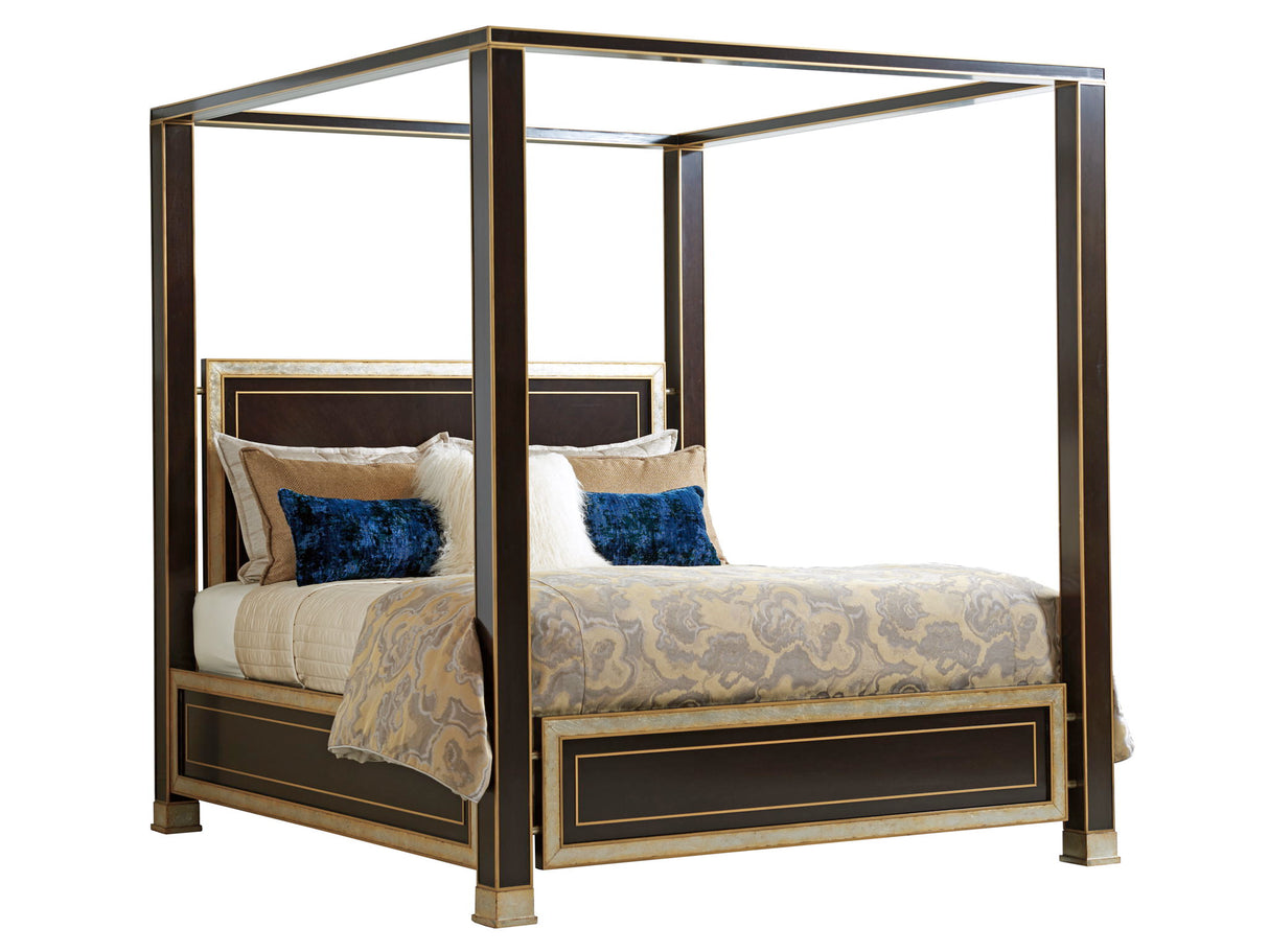 Carlyle - St. Regis Poster Bed 6/0 California King - Dark Brown