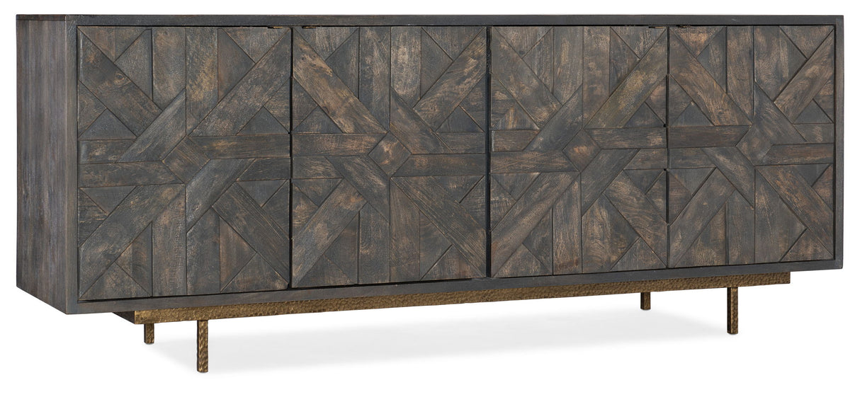 Commerce And Market - Layers Credenza - Dark Gray