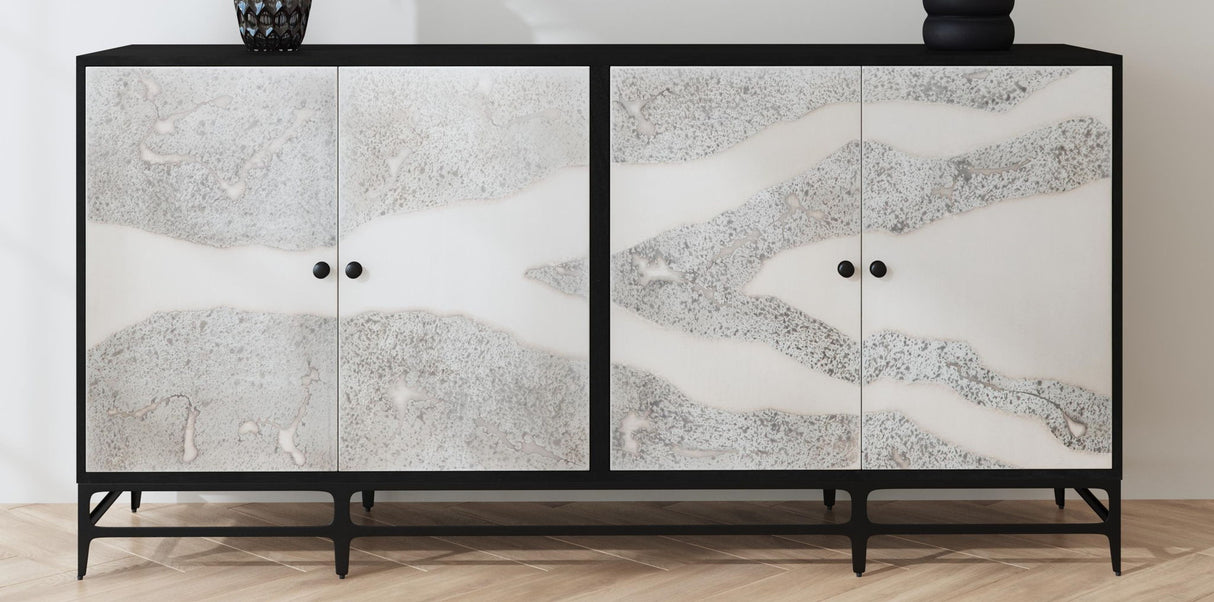 Caspar - Iron Sideboard - Black