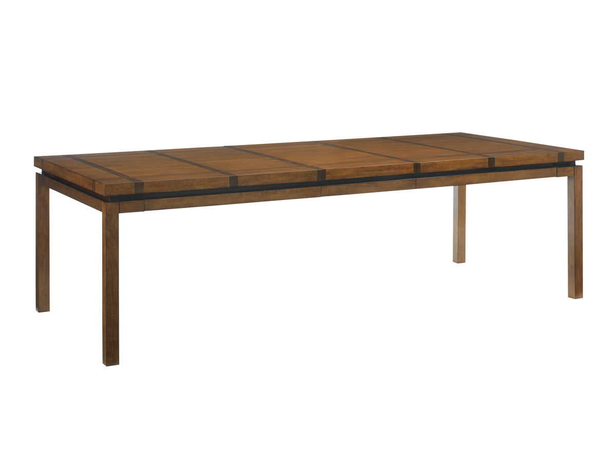 Island Fusion - Marquesa Rectangular Dining Table - Dark Brown