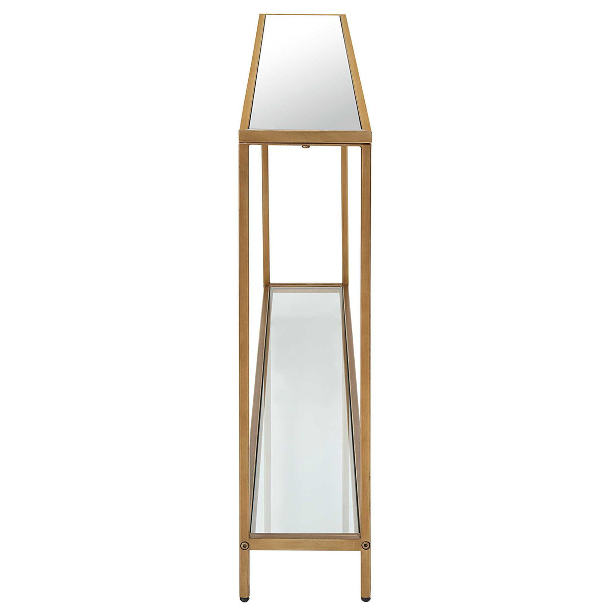 Console Table - Warm Gold
