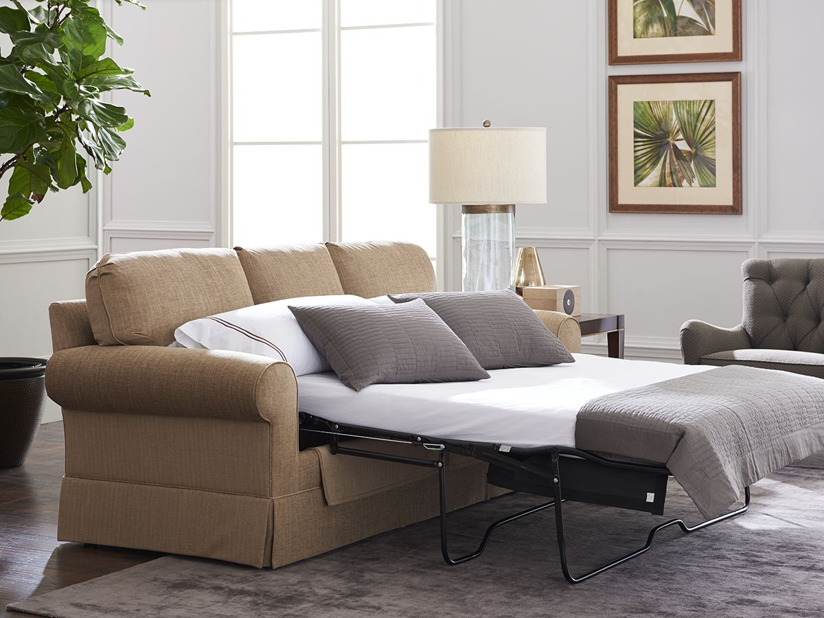 Lexington Upholstery - Bedford Sleeper Sofa - Light Brown