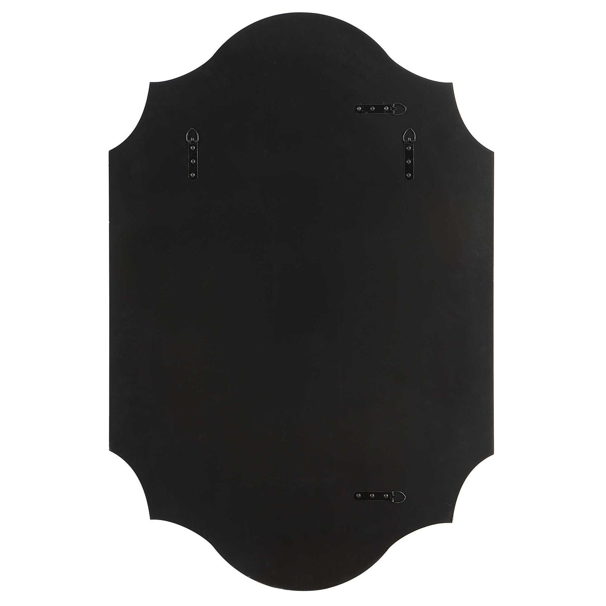 Mirror With Elegant Curves And Arches - Gold Leaf