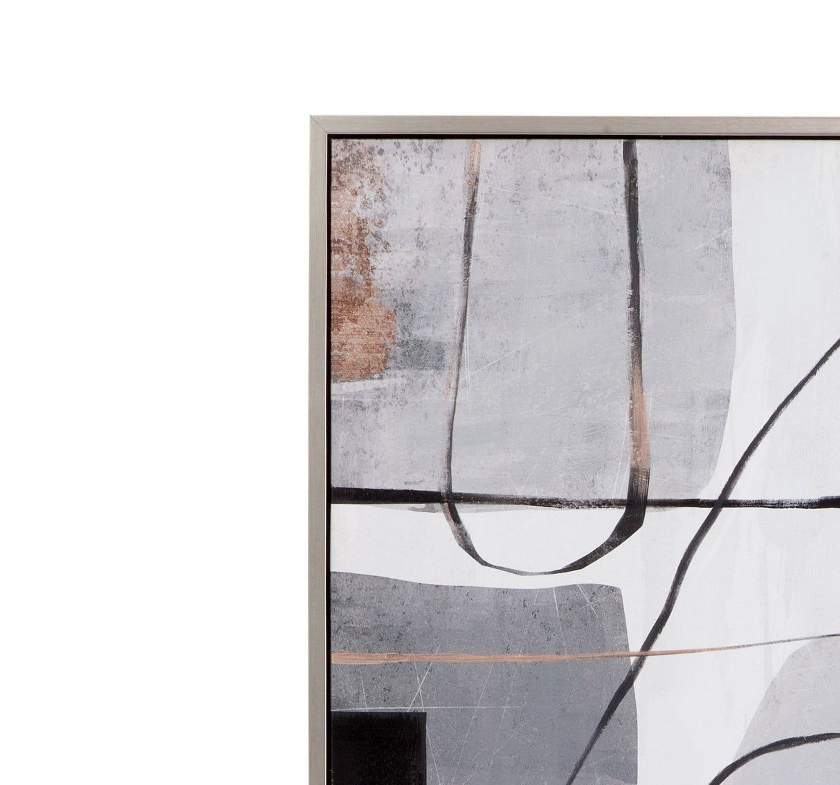 Standards Canvas Art (Set of 2) - Pearl Silver