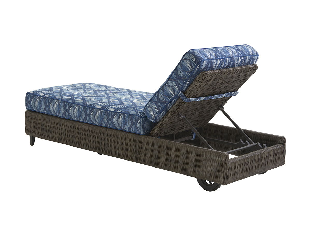 Cypress Point Ocean Terrace - Chaise - Dark Brown