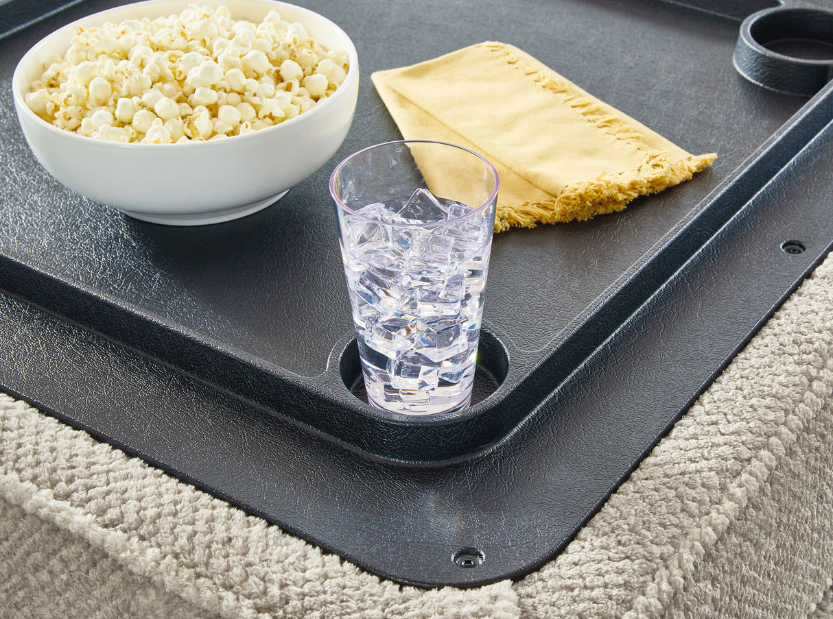 Calnita - Ottoman With Storage - Sisal