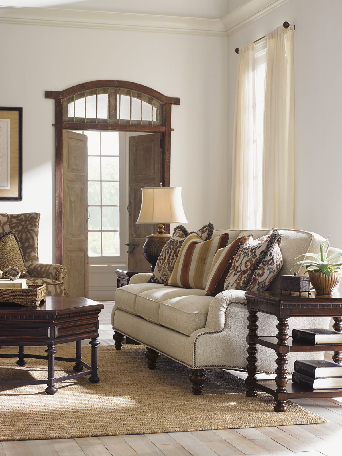 Tommy Bahama Upholstery - Amelia Sofa - White