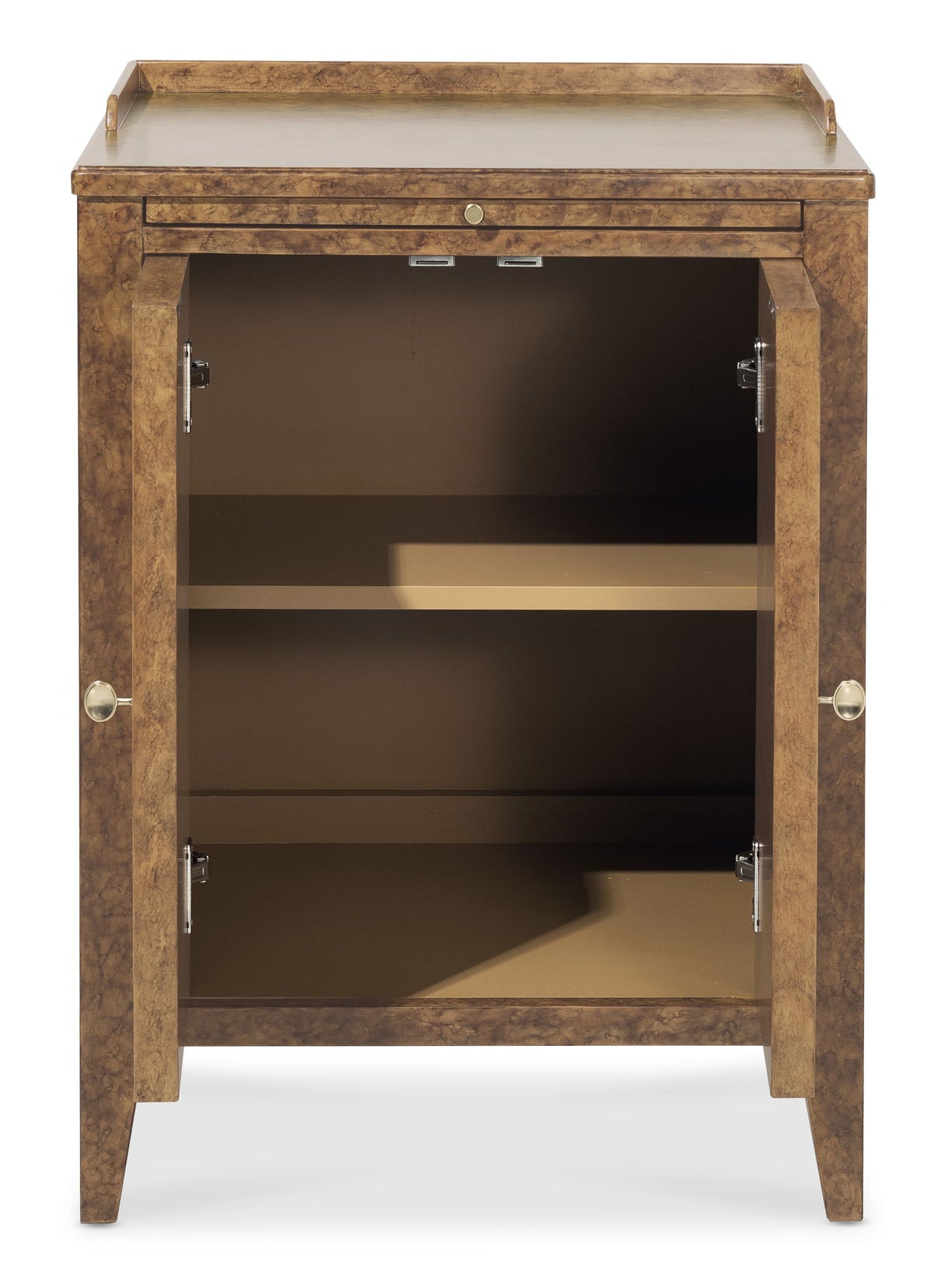 Archives - Two-Door Nightstand - Dark Brown