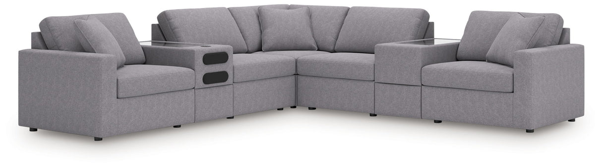 Modmax - Symmetrical Sectional - Granite