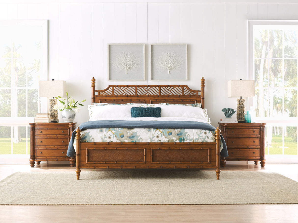 Island Estate - Martinique Nightstand - Dark Brown