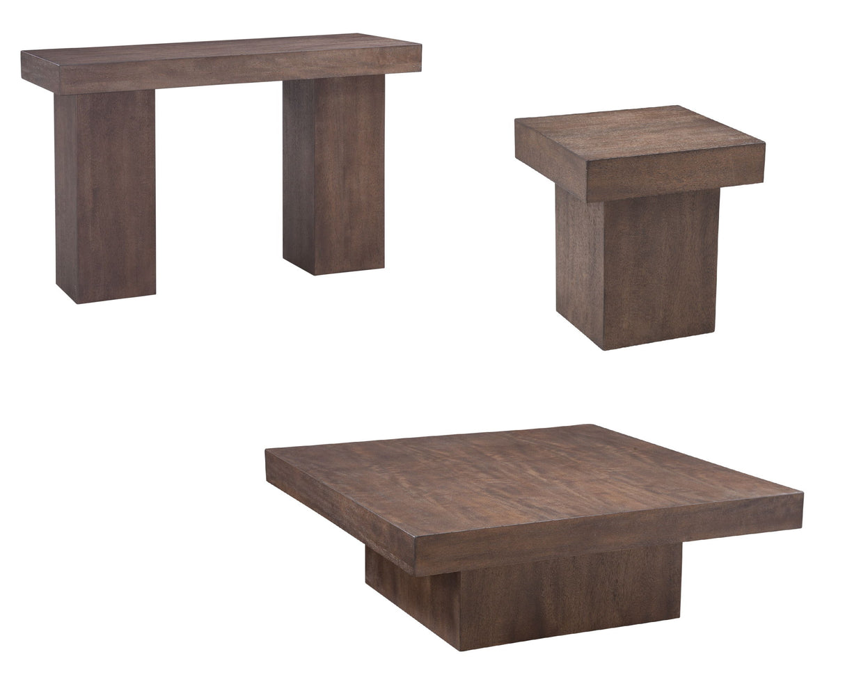 Padula - Oak Console - Brown
