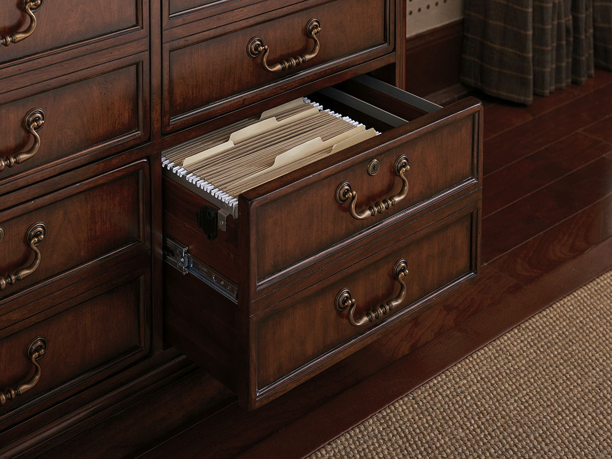 Richmond Hill - Lanier File Chest - Dark Brown